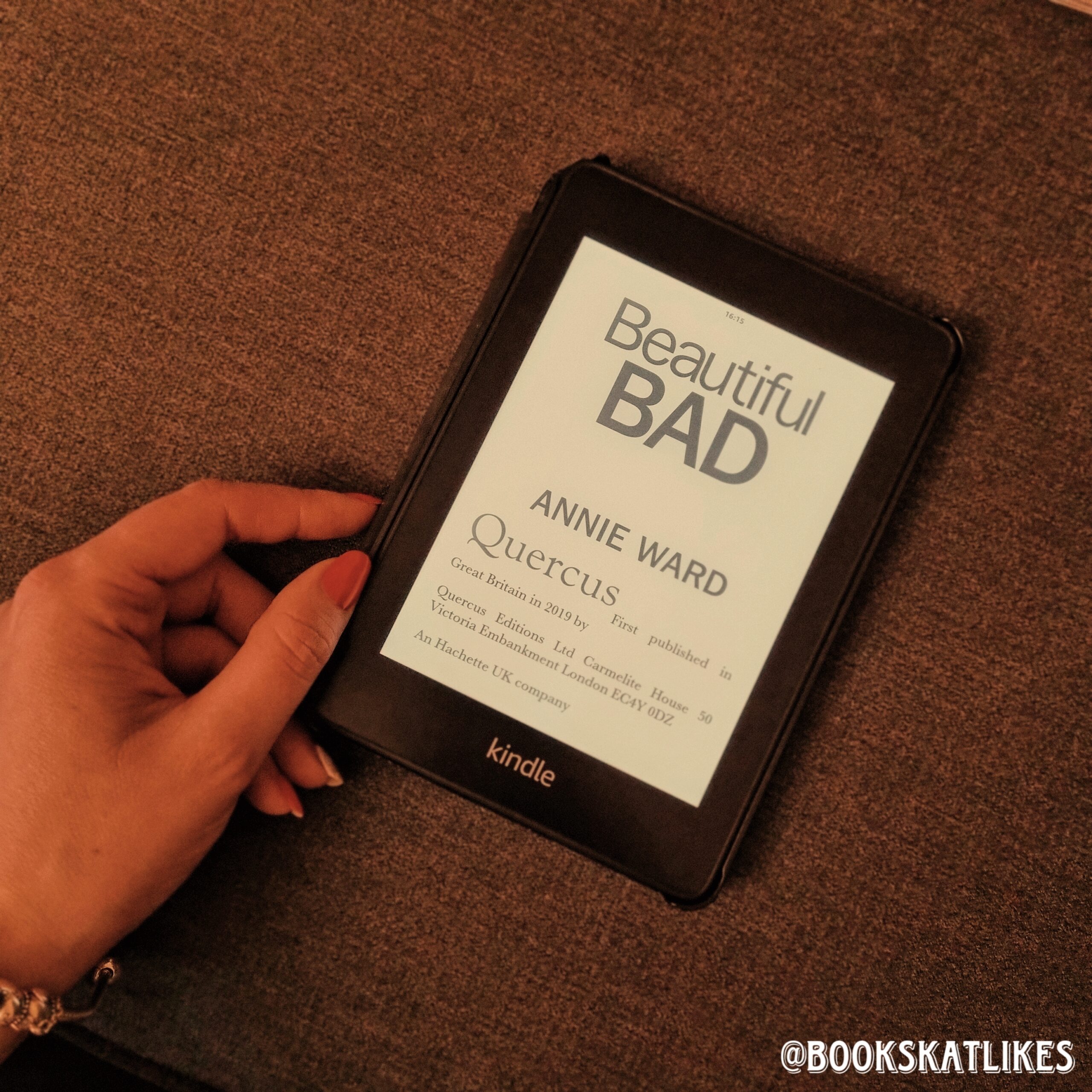 Book Review | Beautiful Bad by Annie Ward - Books Kat Likes